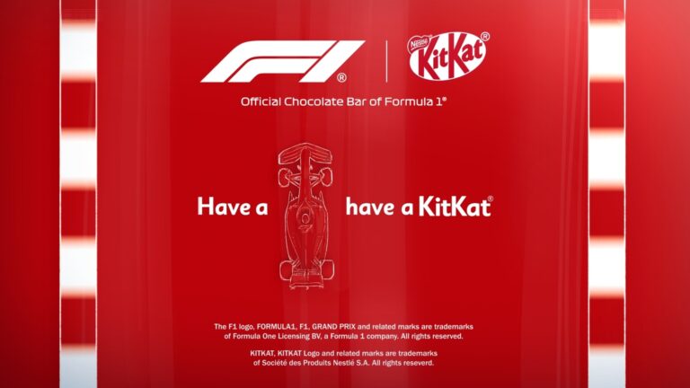 KitKat® становится официальным шоколадным десертом F1®
