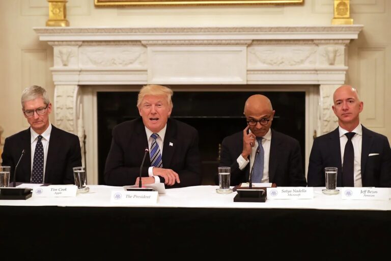 Что означает возвращение Дональда Трампа в Америку для крупных технологических компаний: трудные времена для Google и новая эра «свободы» для Илона Маска и криптовалют Что означает возвращение Дональда Трампа в Америку для крупных технологических компаний: трудные времена для Google и новая эра «свободы» для Илона Маска и криптовалют