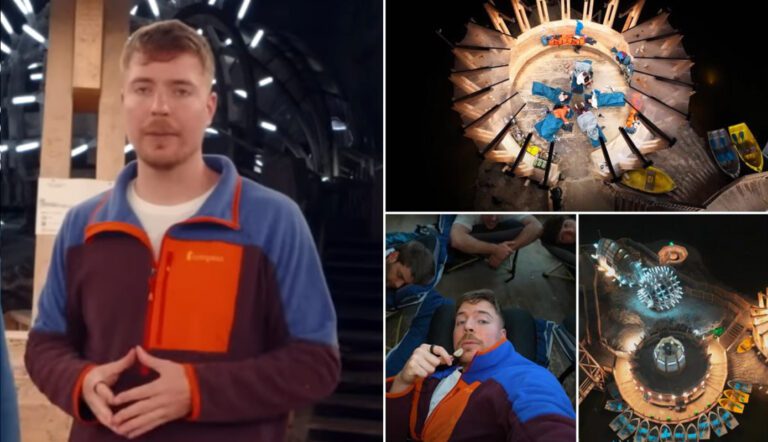 После ночевки в Салина Турда в Румынии видеоблогер MrBeast теперь хочет ночевать в Великих пирамидах в Египте.