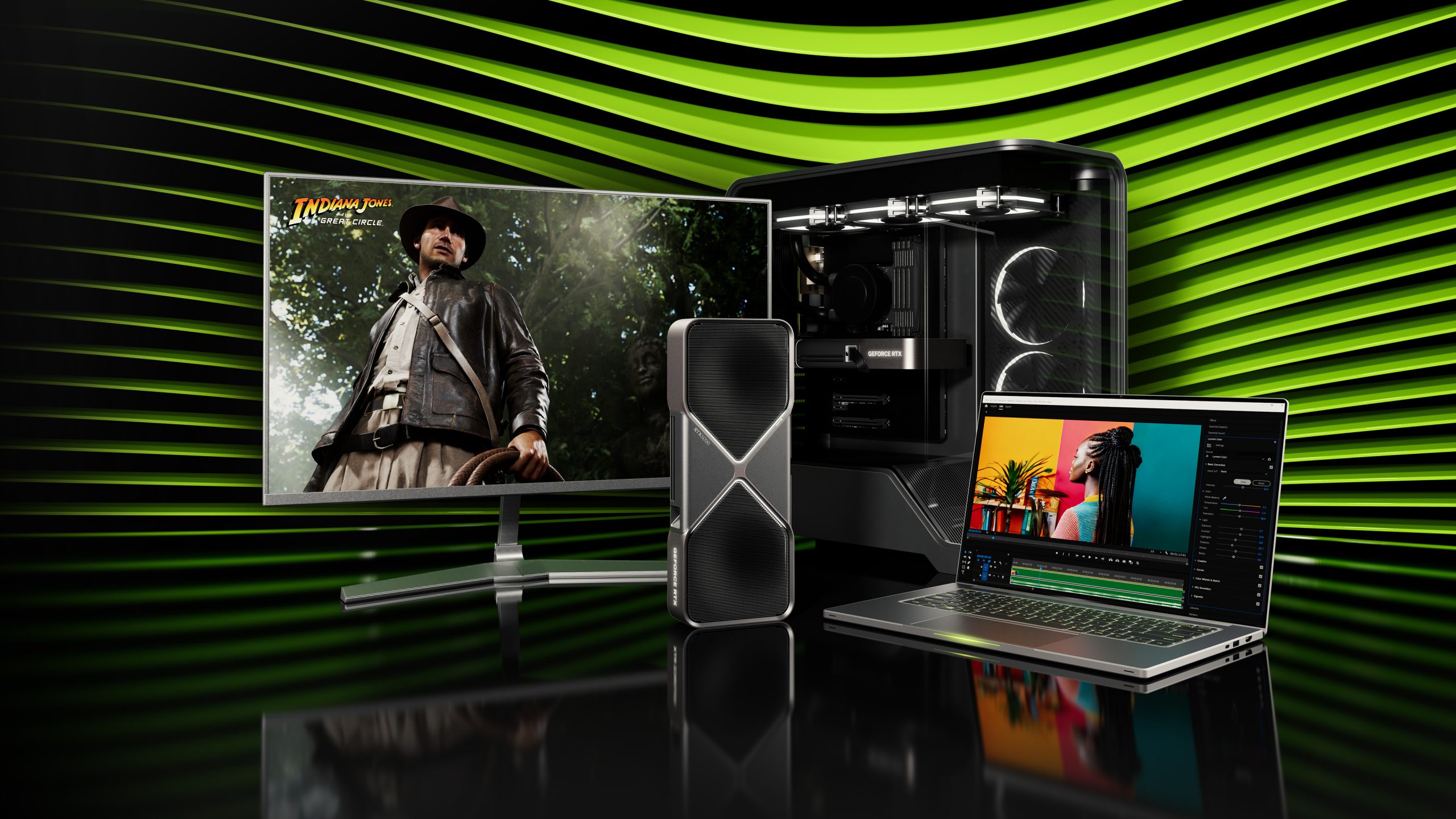 NVIDIA произвела фурор на выставке CES 2025 с GeForce RTX Series 50 — потрясающий уровень реализма, DLSS 4 и искусственный интеллект