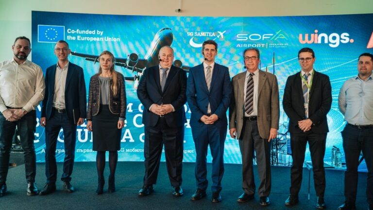 Аэропорт Vasil Levski - Sofia будет четвертым в Европе с частной мобильной сетью 5G.