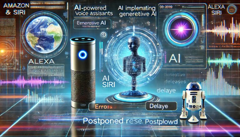 Искусственный интеллект, источник стресса и белец в Apple и Amazon. Почему Алекса и Сири остаются позади Чэтгпта, Дипсека и Google