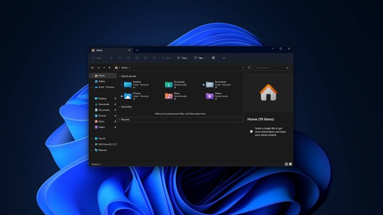 Управление файлами и папками через новый файл Explorer в Windows 11