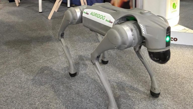 Румынский робот творит чудеса для фермеров в Румынии. Похоже на собаку, Agridog творит чудеса в сельскохозяйственных культурах