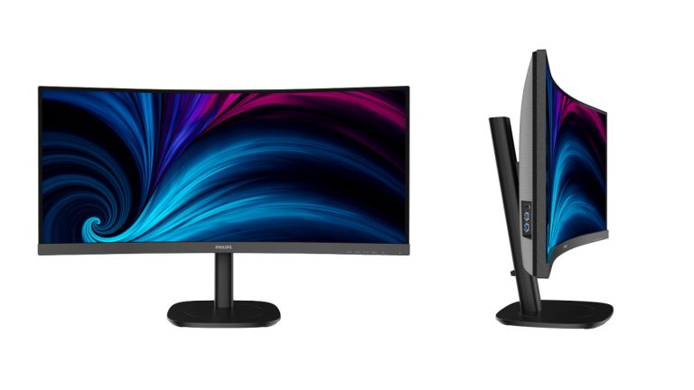 Монитор 34 Philips, который делает вас более эффективным в офисе. Изогнут, имеет 5 лет гарантии и дружит с планетой