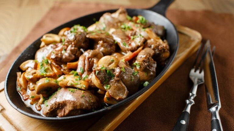 Как подготовить знаменитую печень ягненка на сельской местности