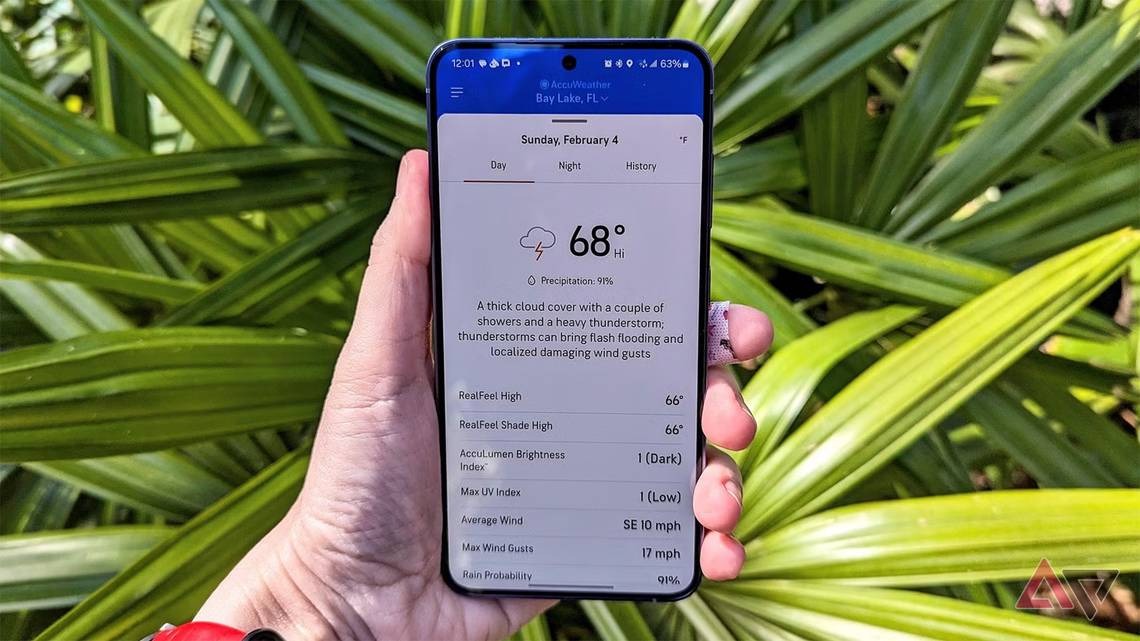 «Изменения погоды» - самое любимое приложение погоды на Android будет другим, как будет выглядеть Accuweather
