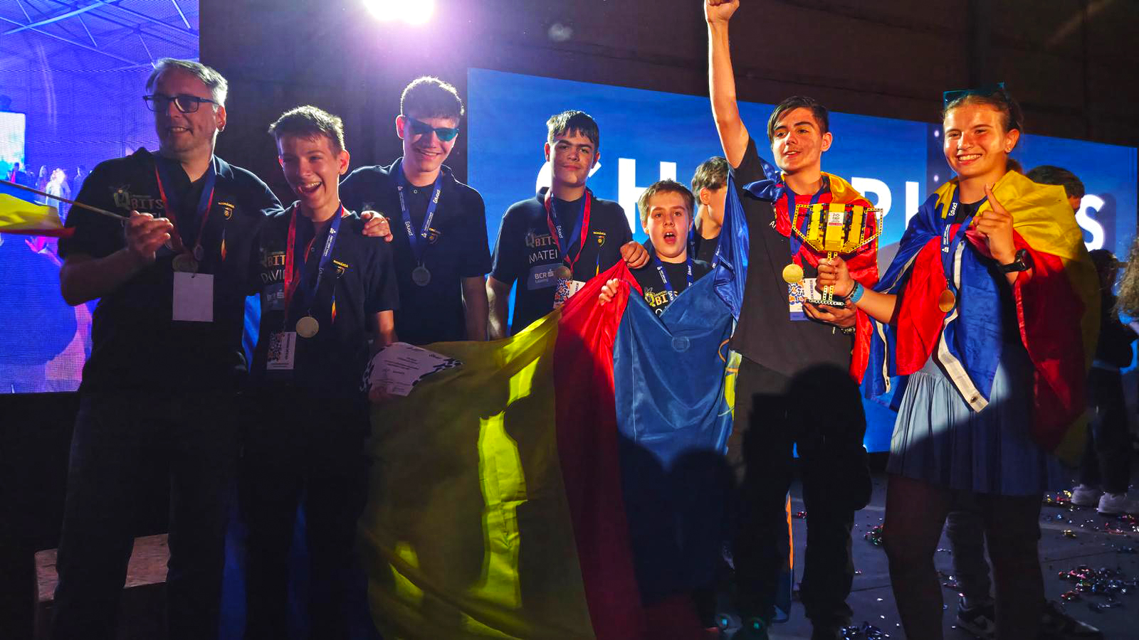 Румынская команда, чемпион мира в LEGO. Как большой трофей получил первое соревнование Lego League 2025