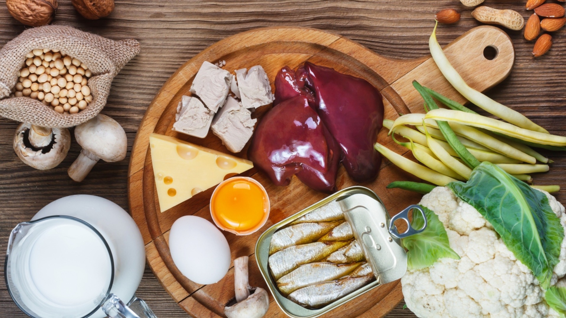 Продукты, богатые витамином В
