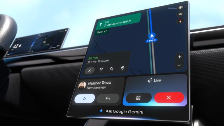 Google переосмысливает ваш опыт рулевого колеса. Android Auto поставляется с искусственным интеллектом и Co -Pilot AI Google переосмысливает ваш опыт рулевого колеса. Android Auto поставляется с искусственным интеллектом и Co -Pilot AI