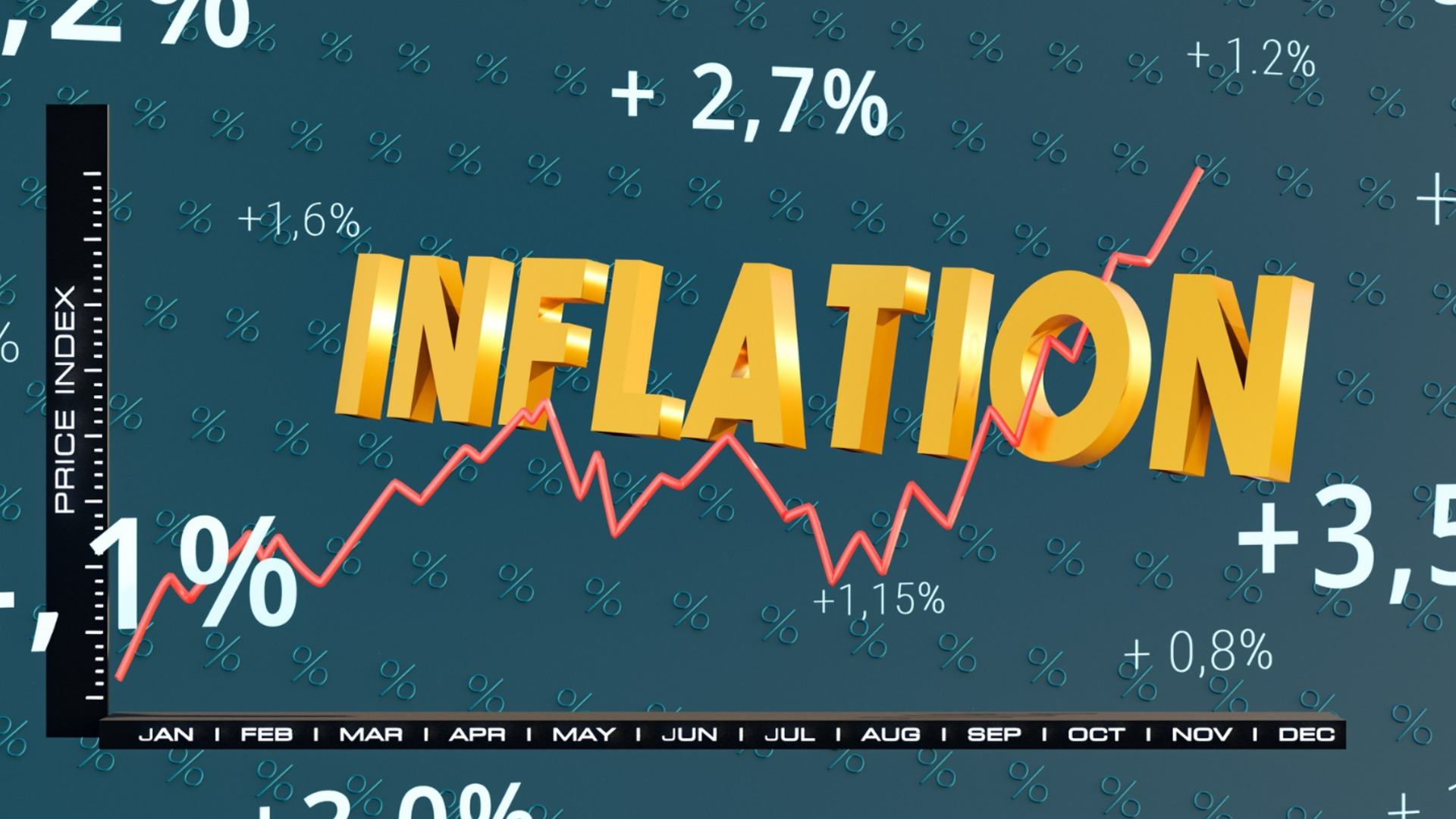 Инфляция ЕС растет, в то время как в районе евро остается неизменной