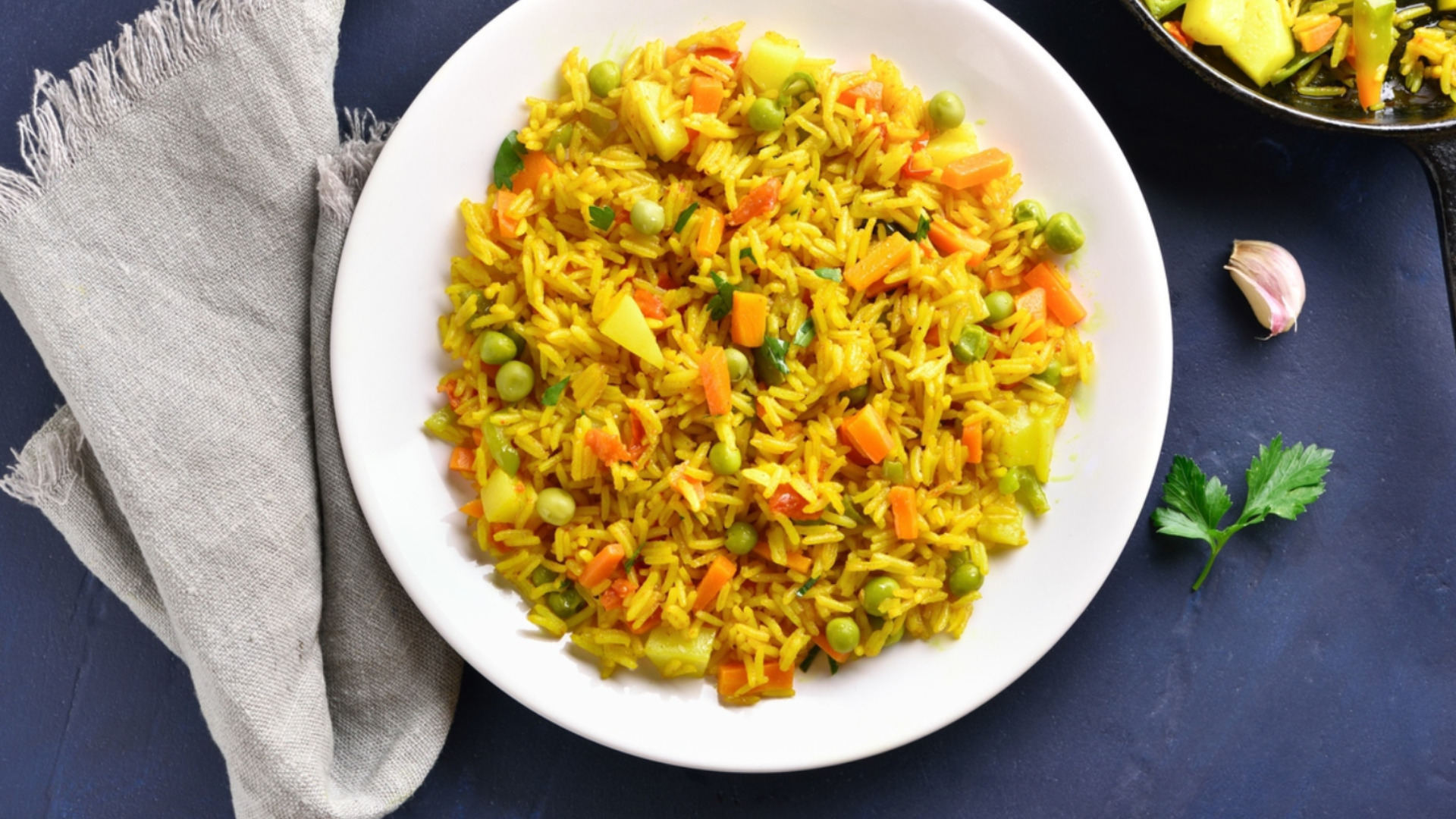 Как приготовить самый вкусной рис с овощами?