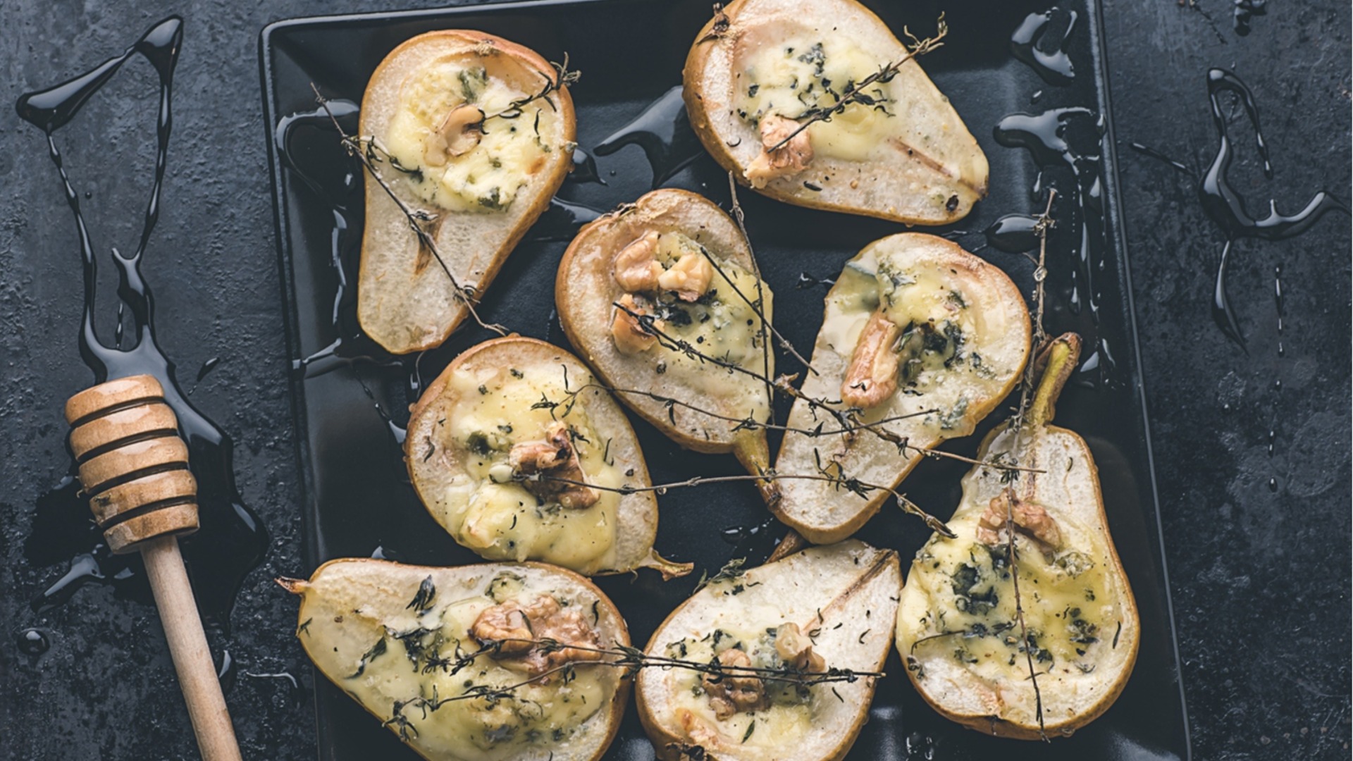 Груши с голубым сыром – звучит ужасно банально, но это неповторимо вкусно