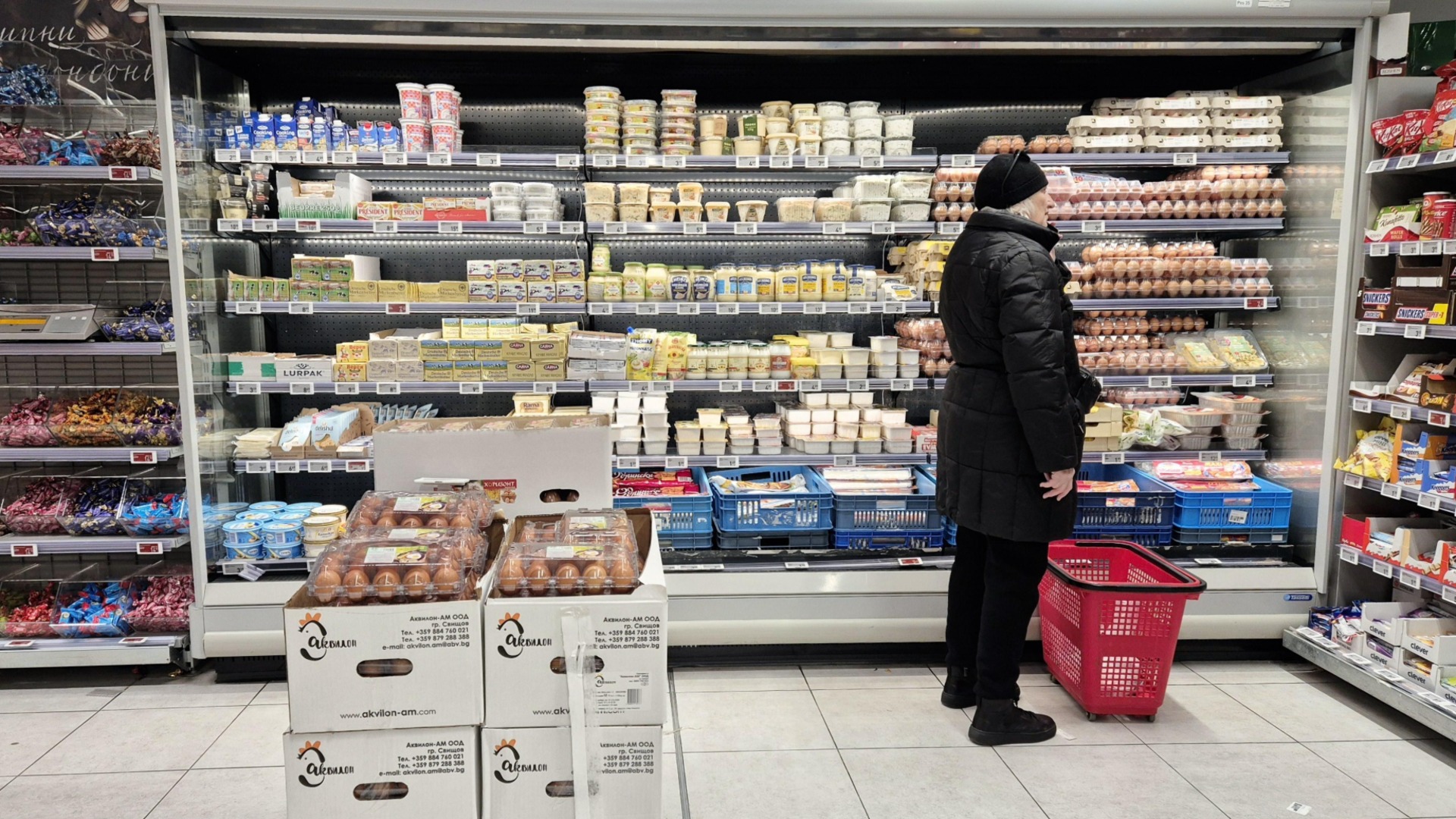 Истерия вокруг евро стабилизирует цены на продукты питания: анализ DKSBT