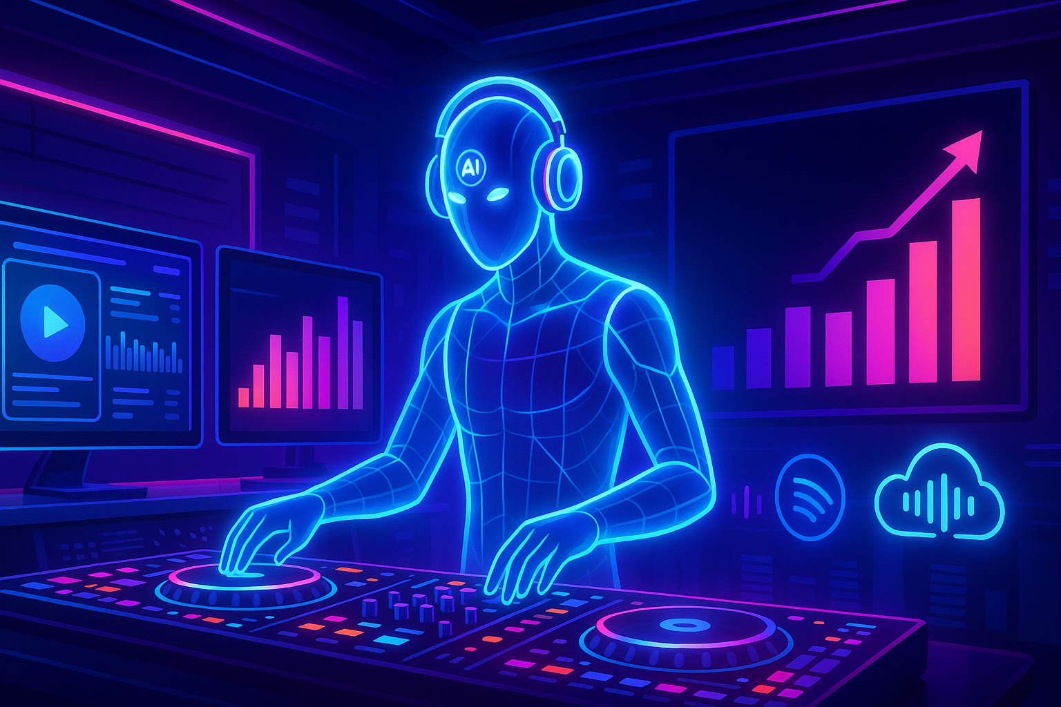 Музыка, созданная с помощью искусственного интеллекта, производит фурор во всем мире в чартах Billboard и Spotify. Еще одна отрасль находится под угрозой со стороны ИИ