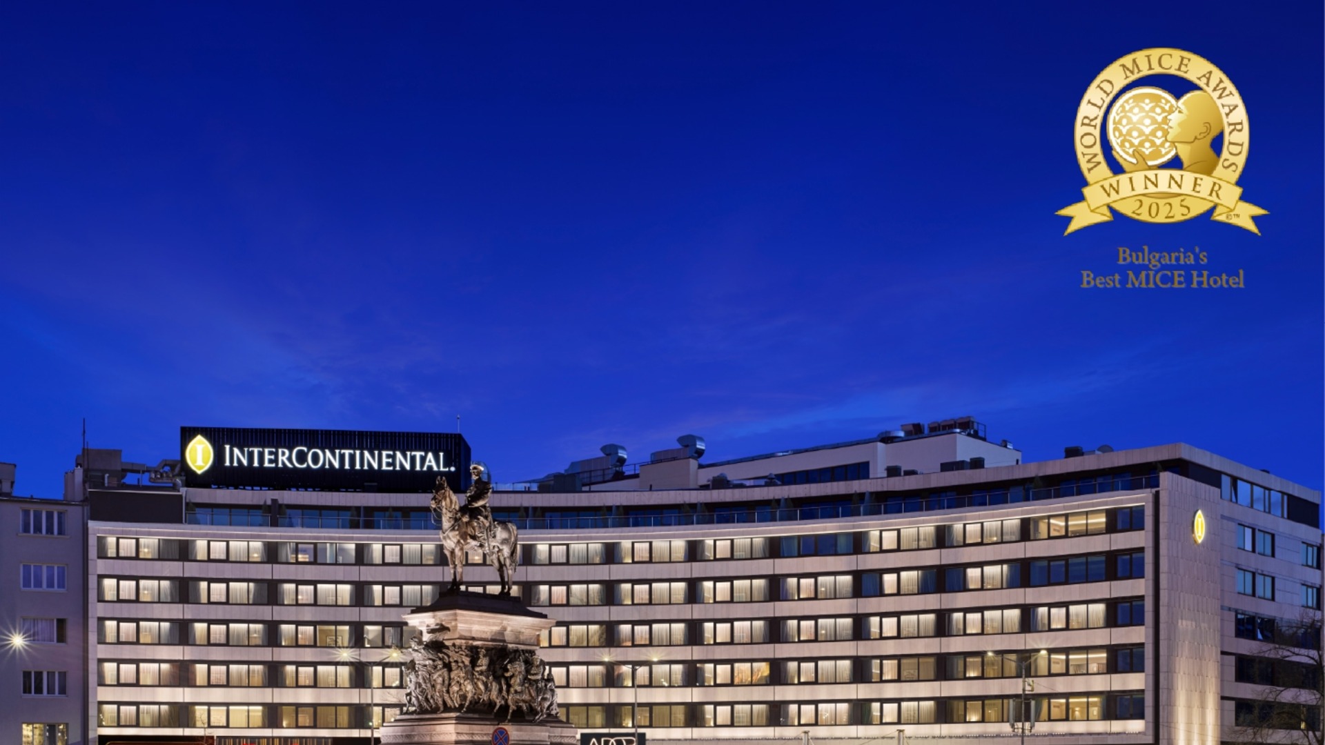 Премия World MICE Awards наградила InterContinental Sofia за выдающиеся достижения в области организации мероприятий.
