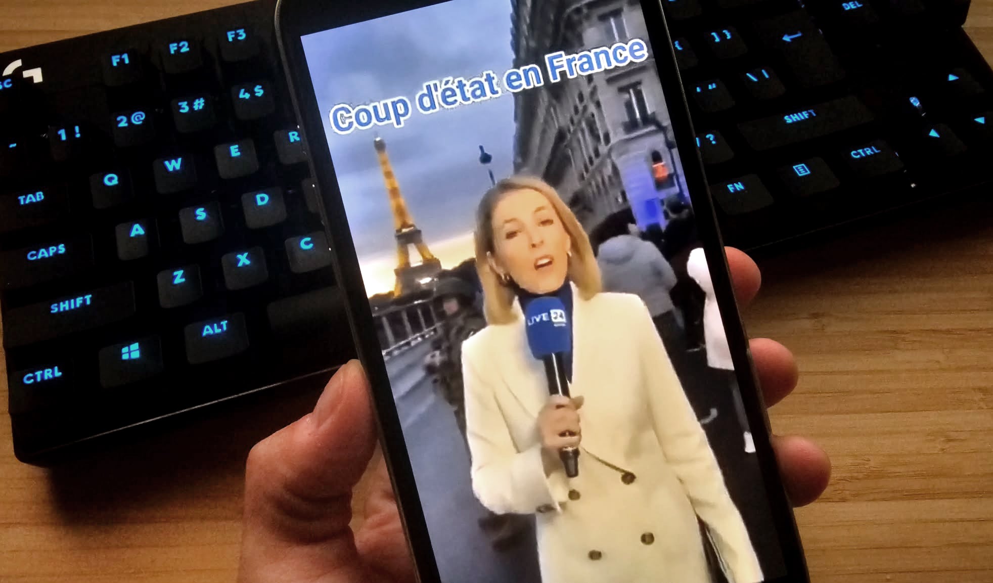 ИИ-переворот 17-летнего студента во Франции собрал 12 миллионов просмотров, и Facebook не удалит его