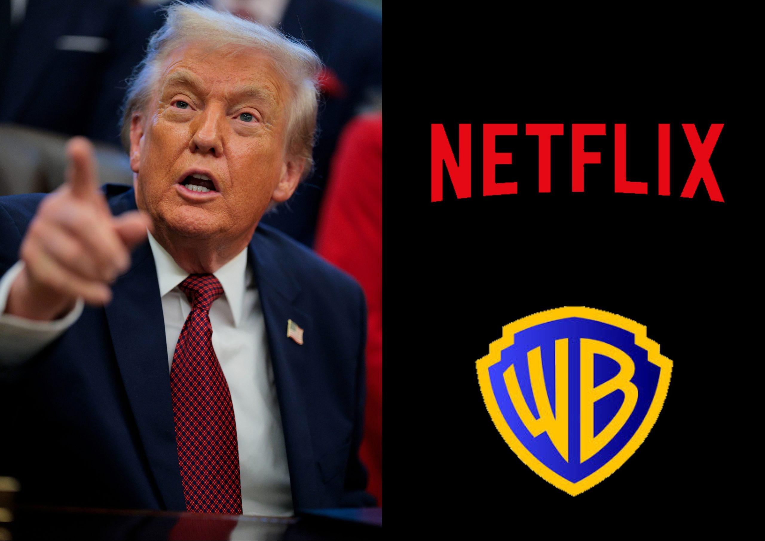 Трамп предупреждает, что приобретение Netflix Warner Bros. может создать у вас проблемы. Президент США заявил, что вмешается в процесс одобрения