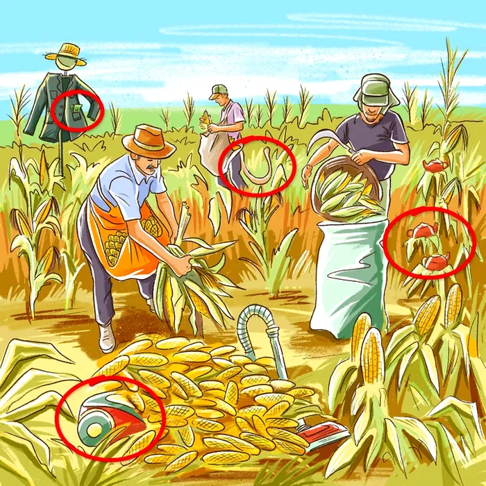 Найдите четыре ошибки на картинке 1.