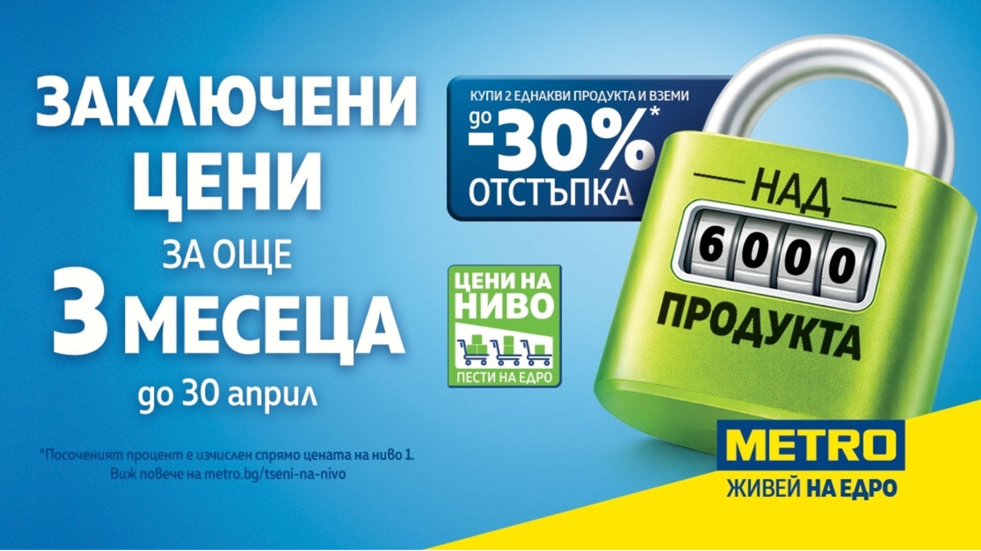 Цены, на которые можно рассчитывать: до конца апреля METRO блокирует более 6000 товаров.