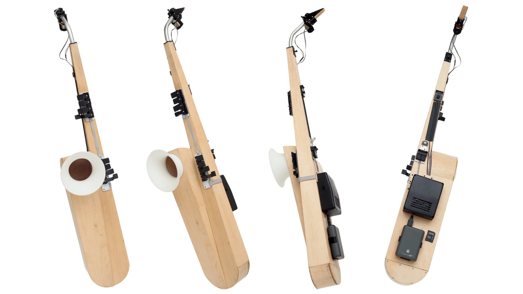 роботы со скрипками, «поющей» водой и саксофоном-киборгом