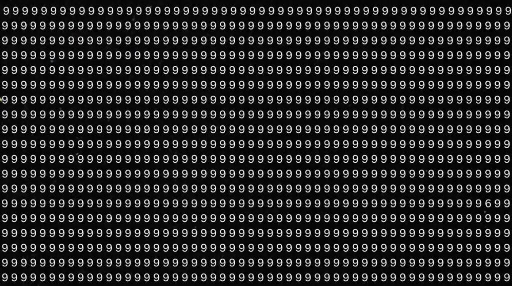 Тест на проницательность. Найдите другое число менее чем за 7 секунд