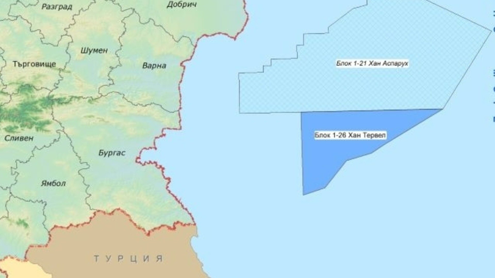 Турецкая государственная нефтяная компания будет искать нефть и газ в болгарском районе Черного моря