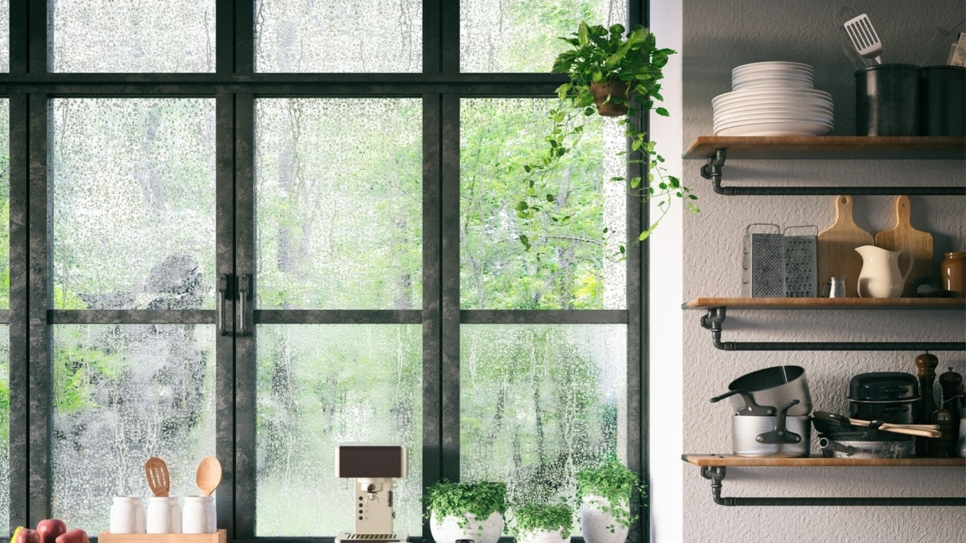 Красивое комнатное растение, которое будет прекрасно расти на окне вашей кухни.