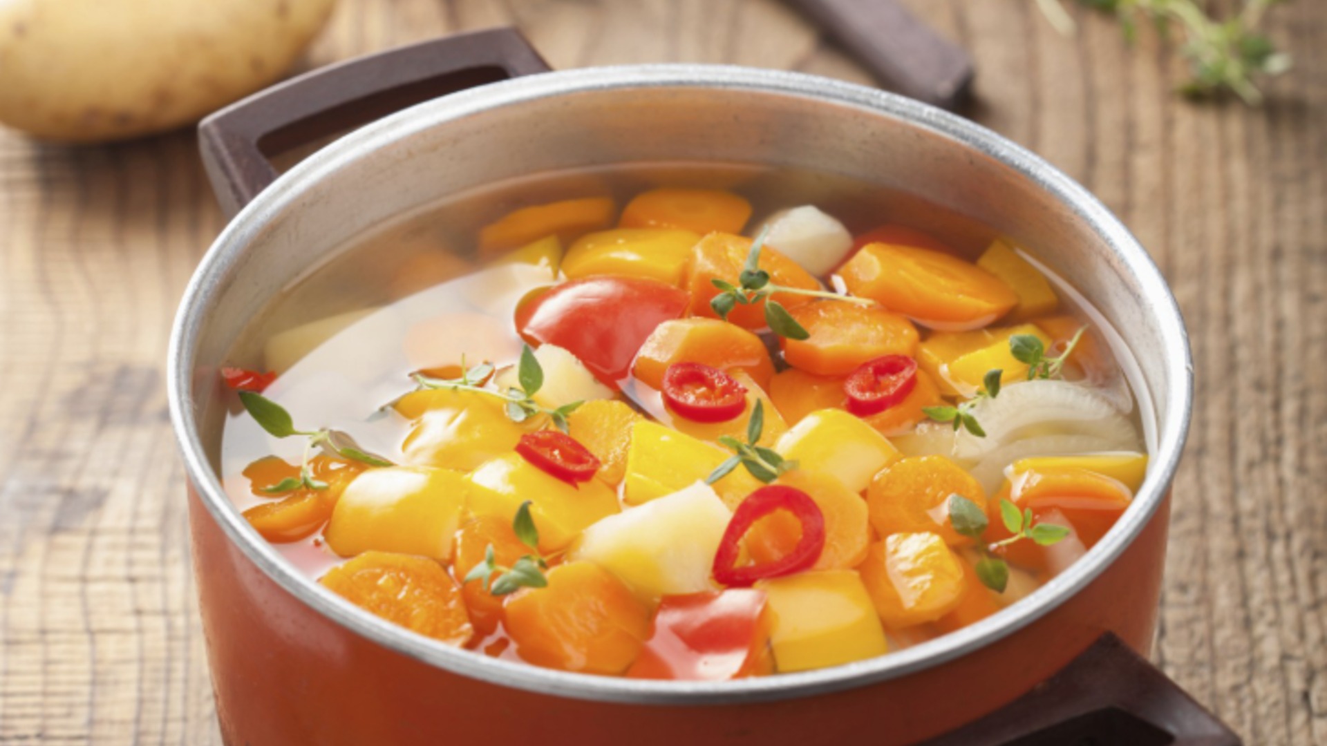 Как приготовить суп минестроне с болгарскими овощами