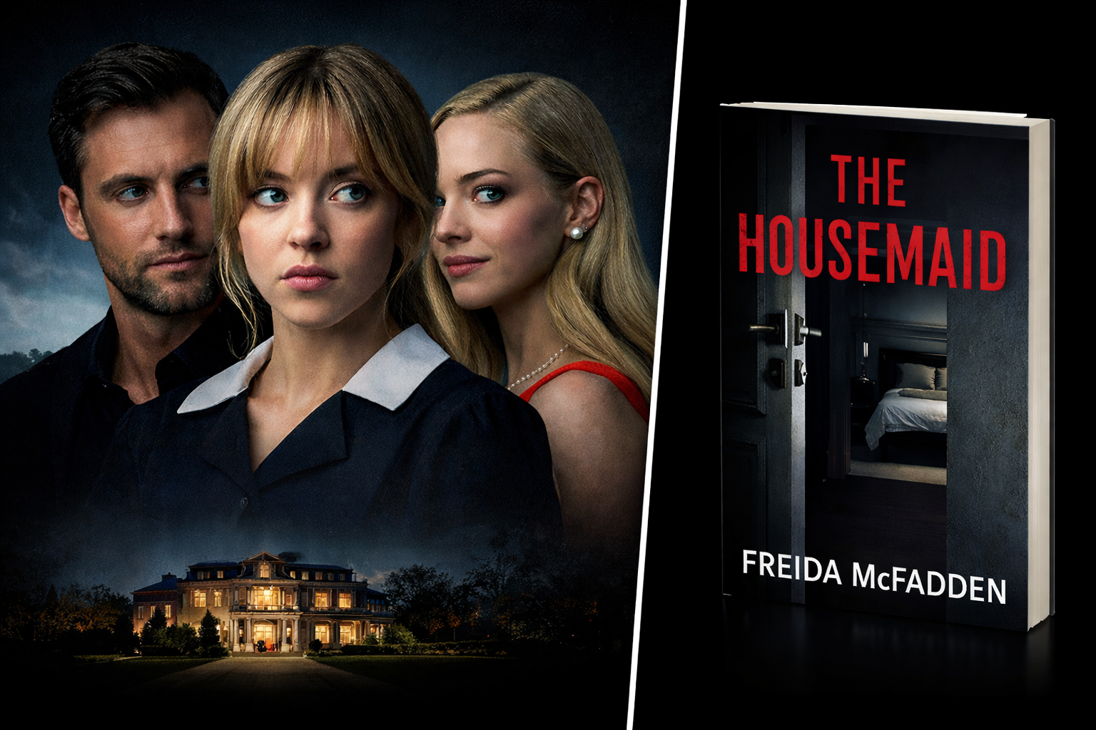 «Горничная» на экране и «Горничная» в книге, доступной на AudioTribe.