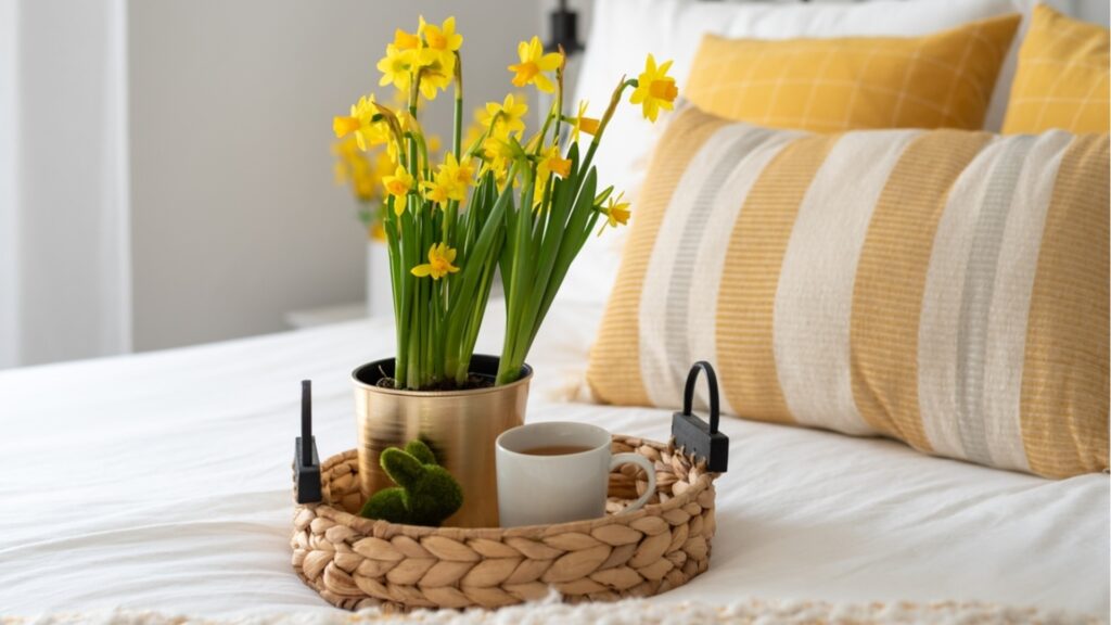 Простой способ вырастить красивые нарциссы в помещении из старой банки.