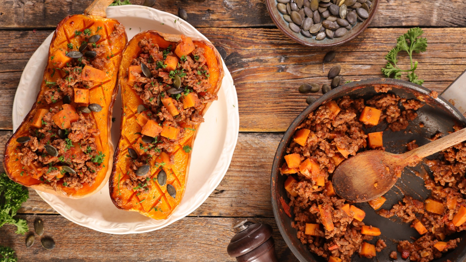 Эта фаршированная тыква стала интернет-хитом: вы не поверите, насколько она вкусная.